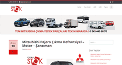 Desktop Screenshot of mitsubishicikmaparca.com